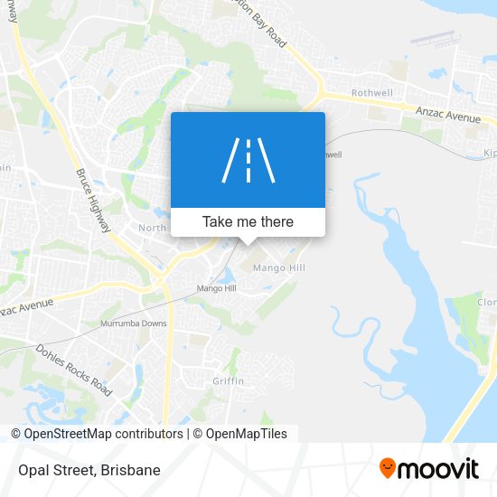 Opal Street map