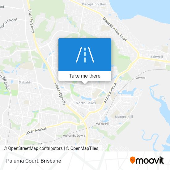 Paluma Court map