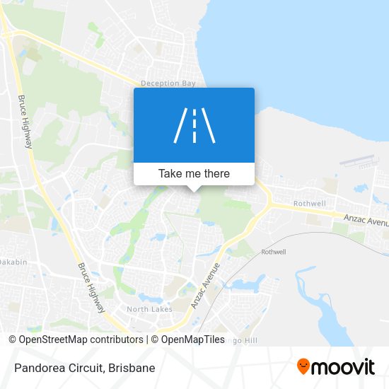 Pandorea Circuit map