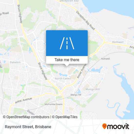 Raymont Street map