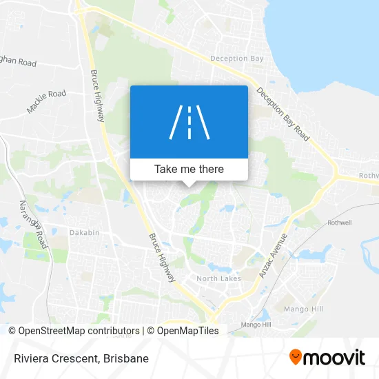 Mapa Riviera Crescent