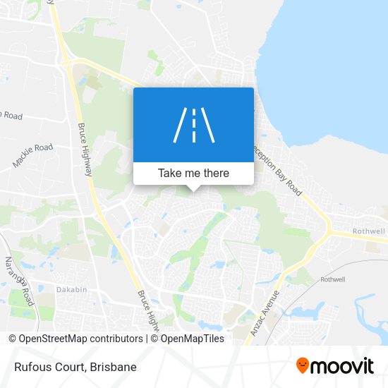 Rufous Court map