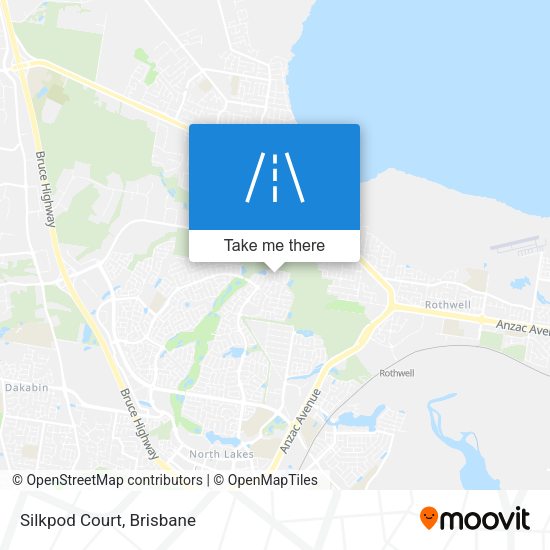 Silkpod Court map