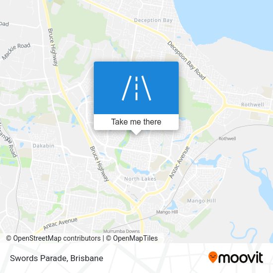 Swords Parade map