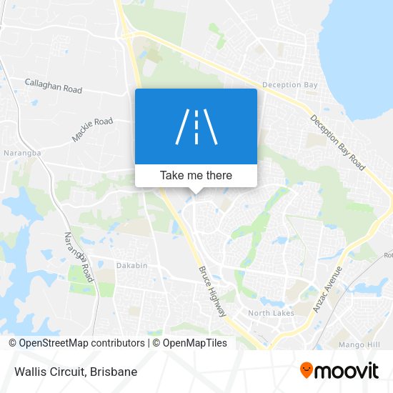 Wallis Circuit map