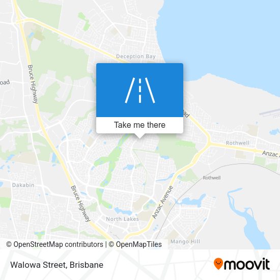 Walowa Street map