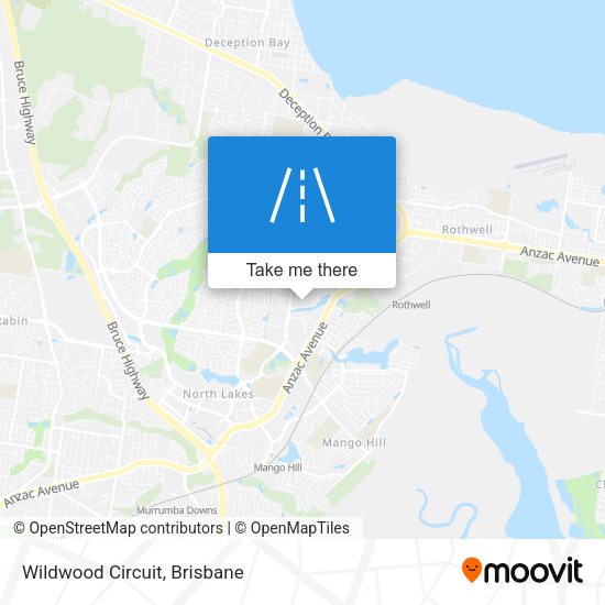 Wildwood Circuit map