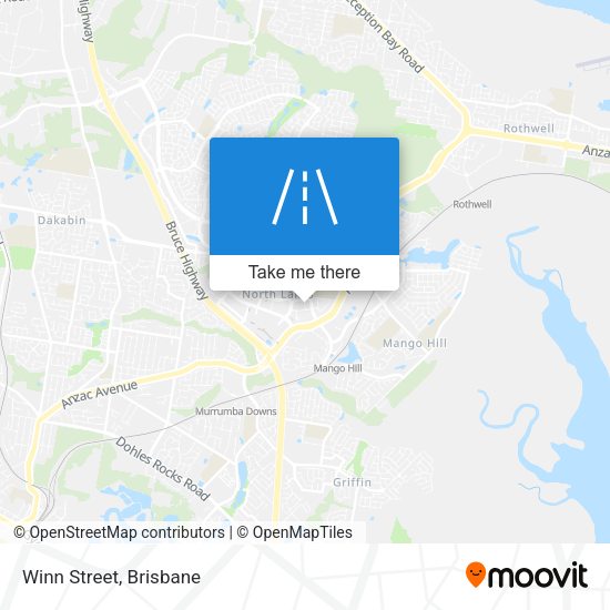 Winn Street map