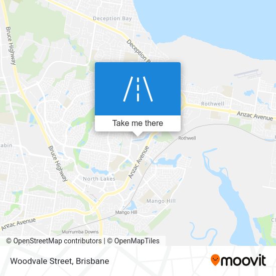 Woodvale Street map