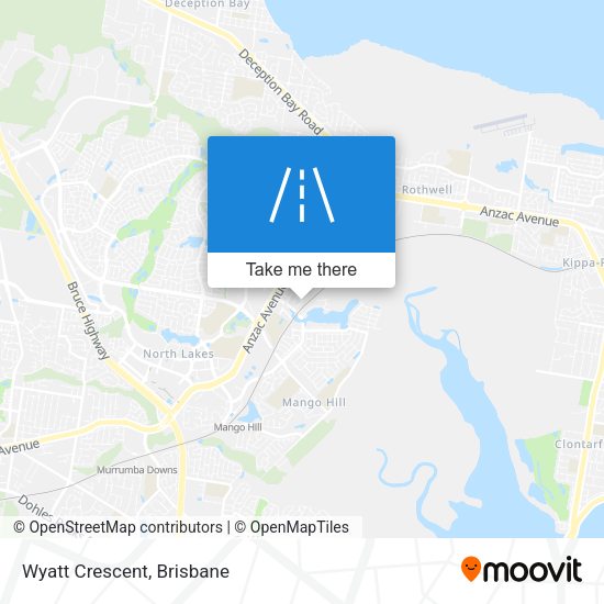 Wyatt Crescent map