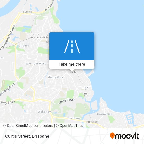 Curtis Street map