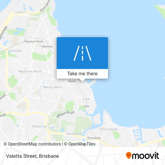 Valetta Street map