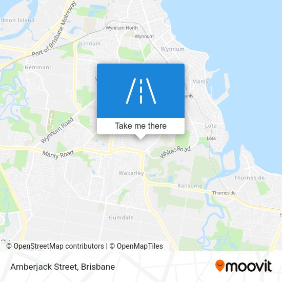 Amberjack Street map