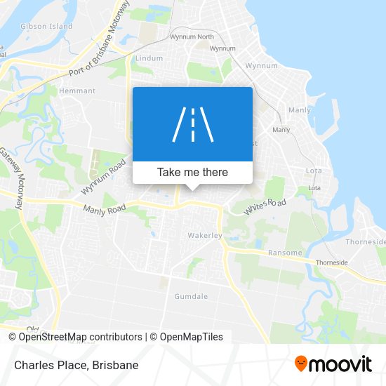 Charles Place map