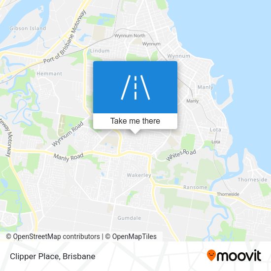Clipper Place map