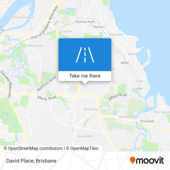 David Place map
