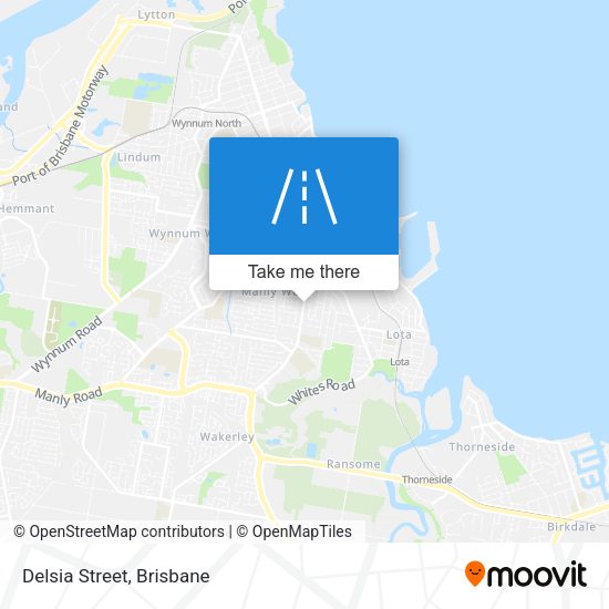 Delsia Street map