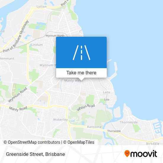 Greenside Street map