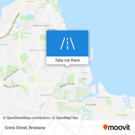 Greta Street map