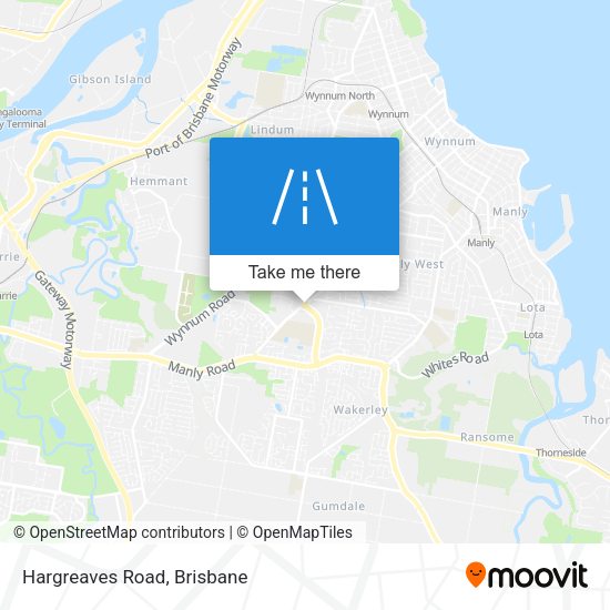 Hargreaves Road map