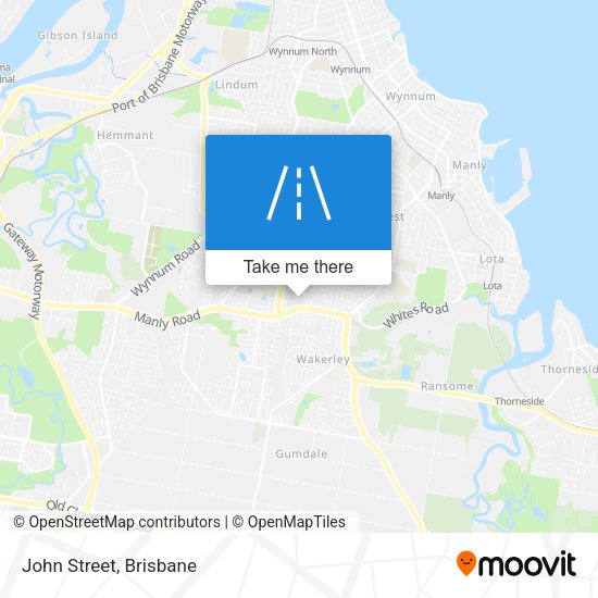 John Street map
