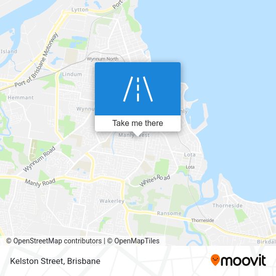 Kelston Street map