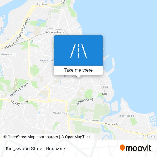 Kingswood Street map