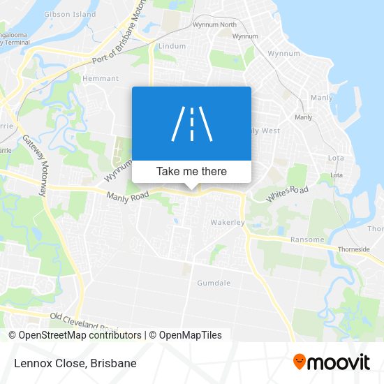 Lennox Close map