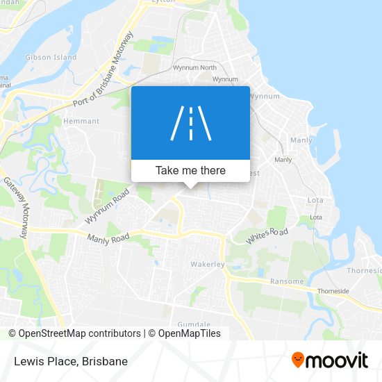 Lewis Place map