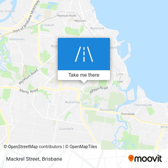 Mackrel Street map