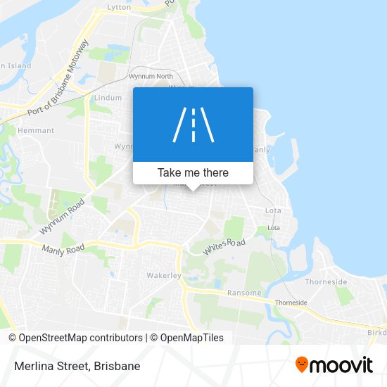 Merlina Street map