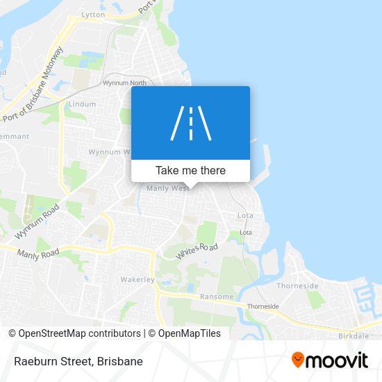 Raeburn Street map