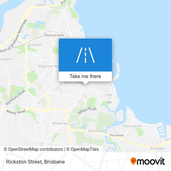 Rickston Street map