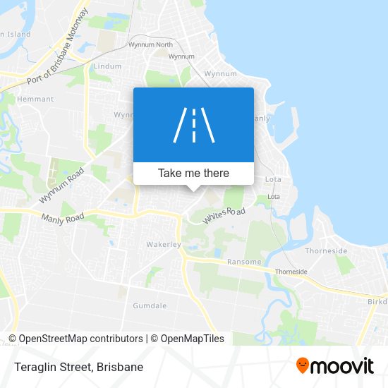 Teraglin Street map