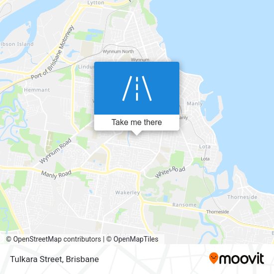 Tulkara Street map