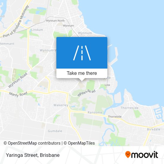 Yaringa Street map