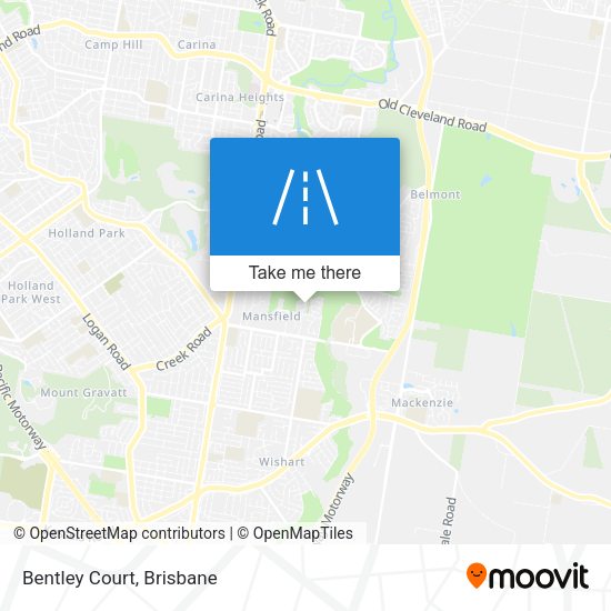 Bentley Court map
