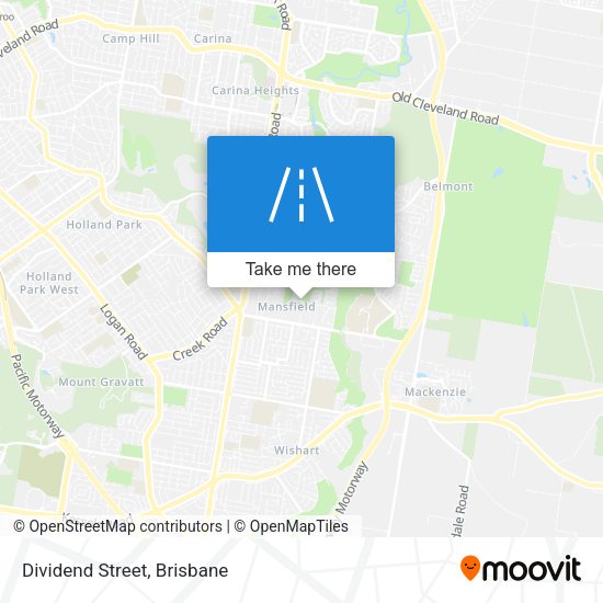 Dividend Street map