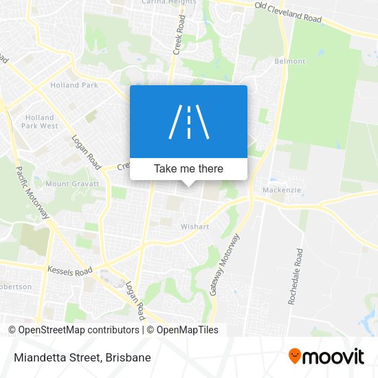 Miandetta Street map