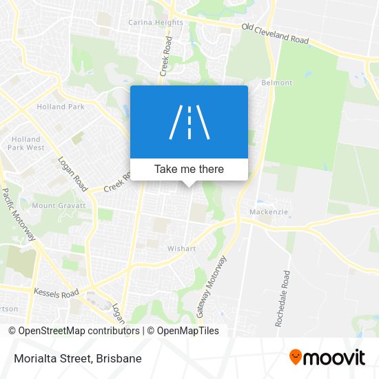 Morialta Street map