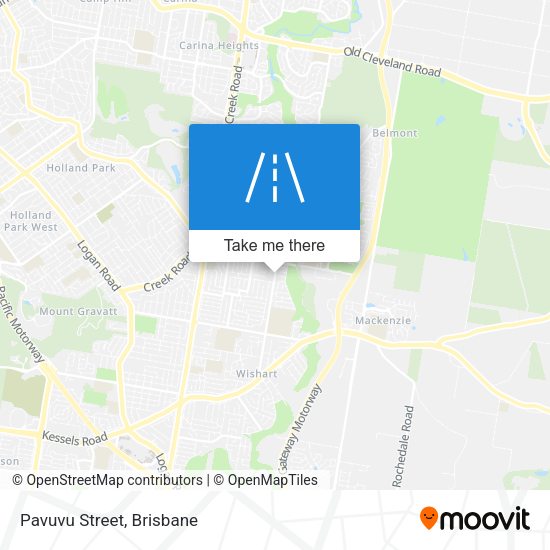 Pavuvu Street map
