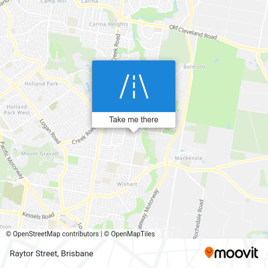 Raytor Street map