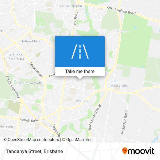 Tandanya Street map