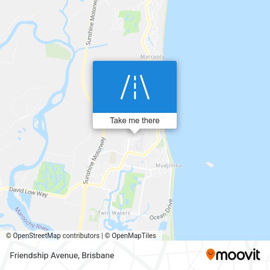 Friendship Avenue map