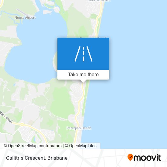 Callitris Crescent map