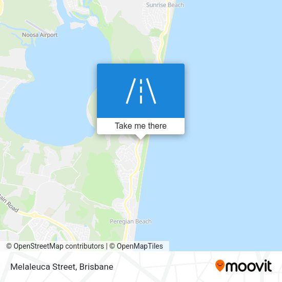 Melaleuca Street map