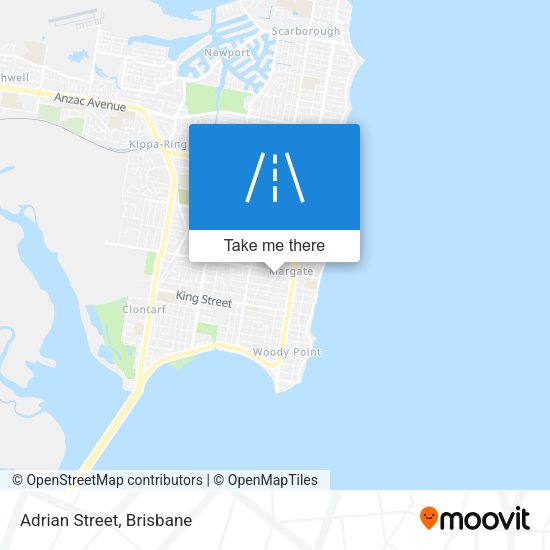 Adrian Street map