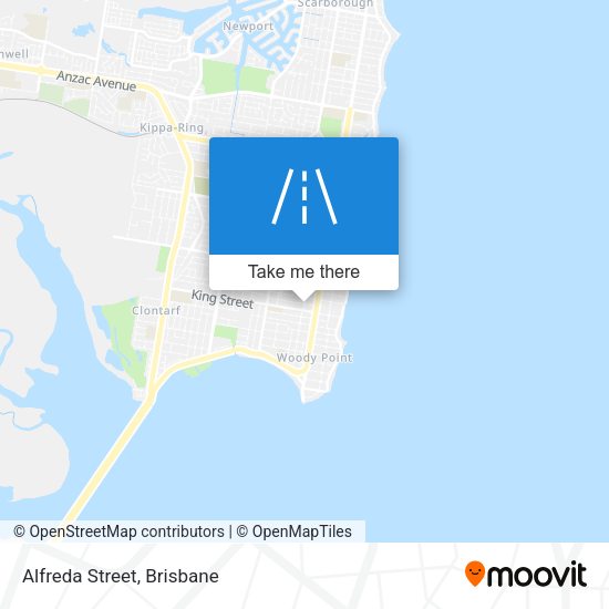 Alfreda Street map