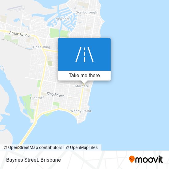 Baynes Street map
