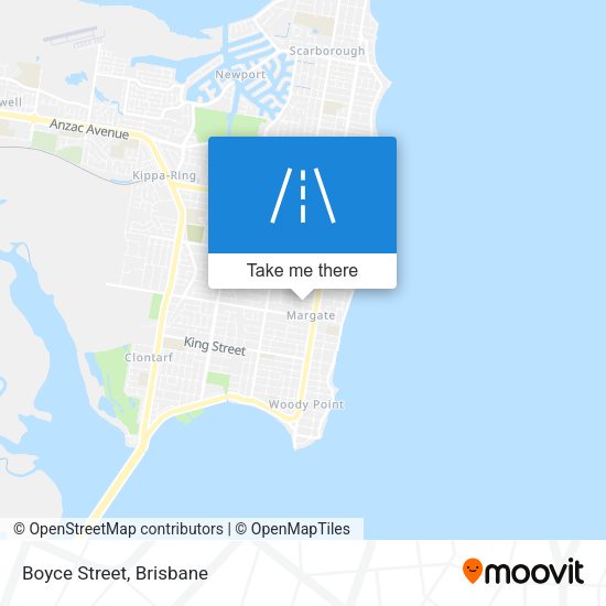 Boyce Street map